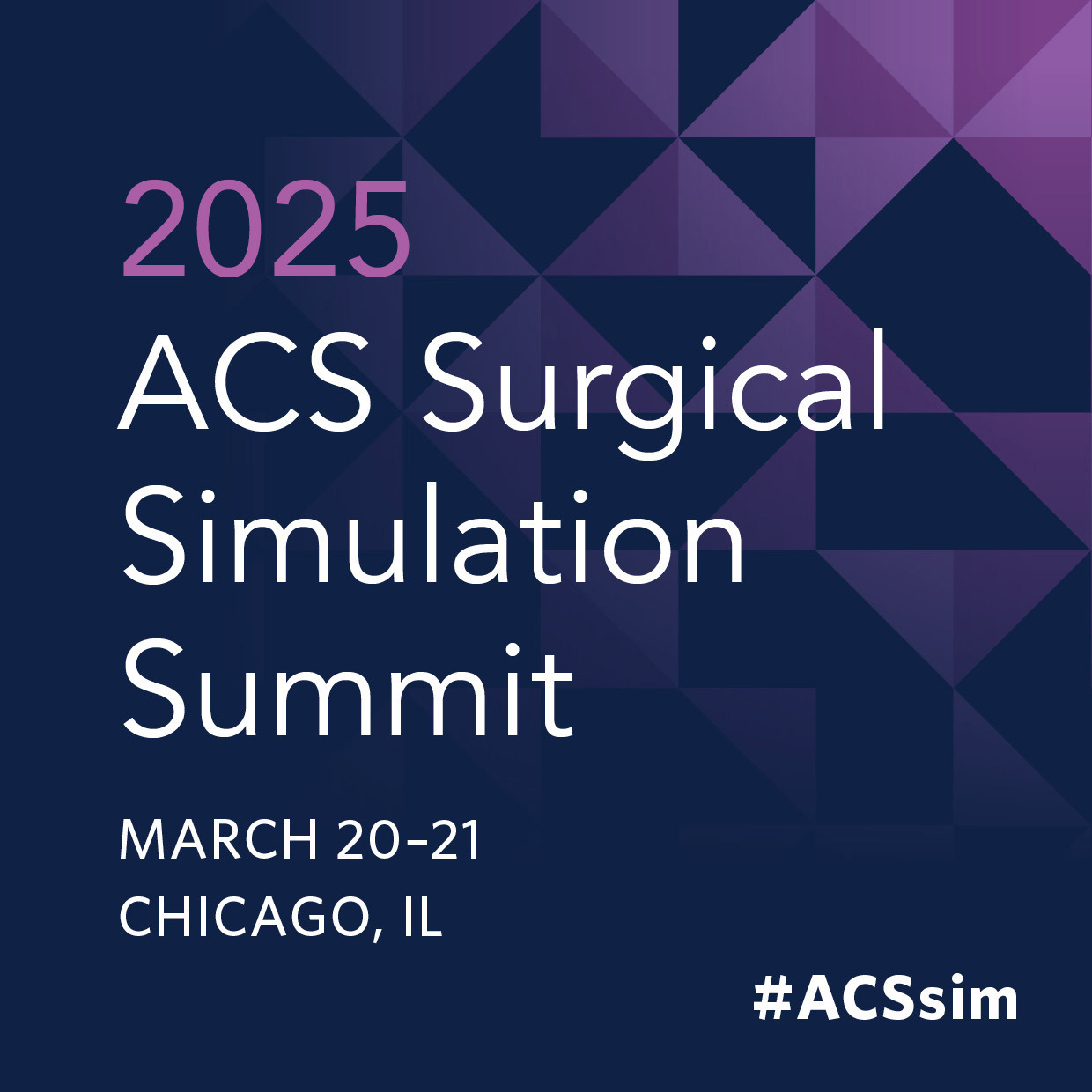 ACS Surgical Simulation Summit