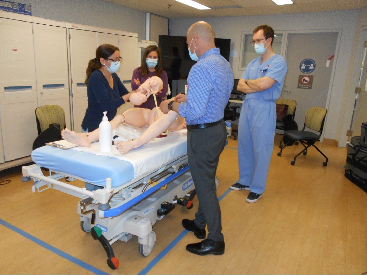 Obstetrical/gynecological patient simulator - SimMom - Laerdal