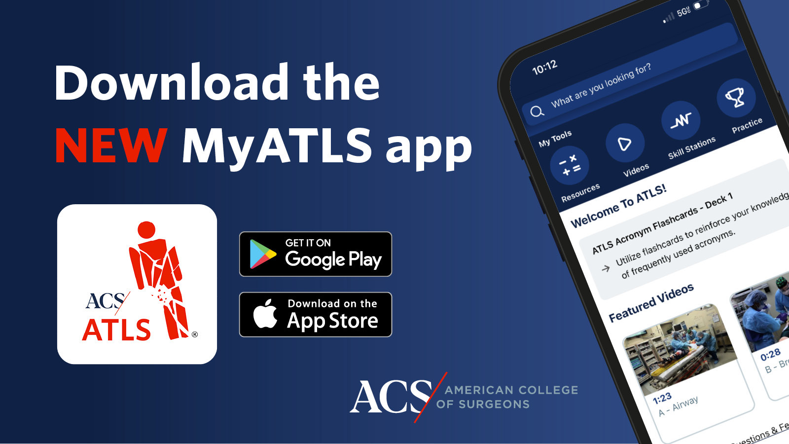 New MyATLS App Offers Interactive Trauma Information, Course Prep, and More