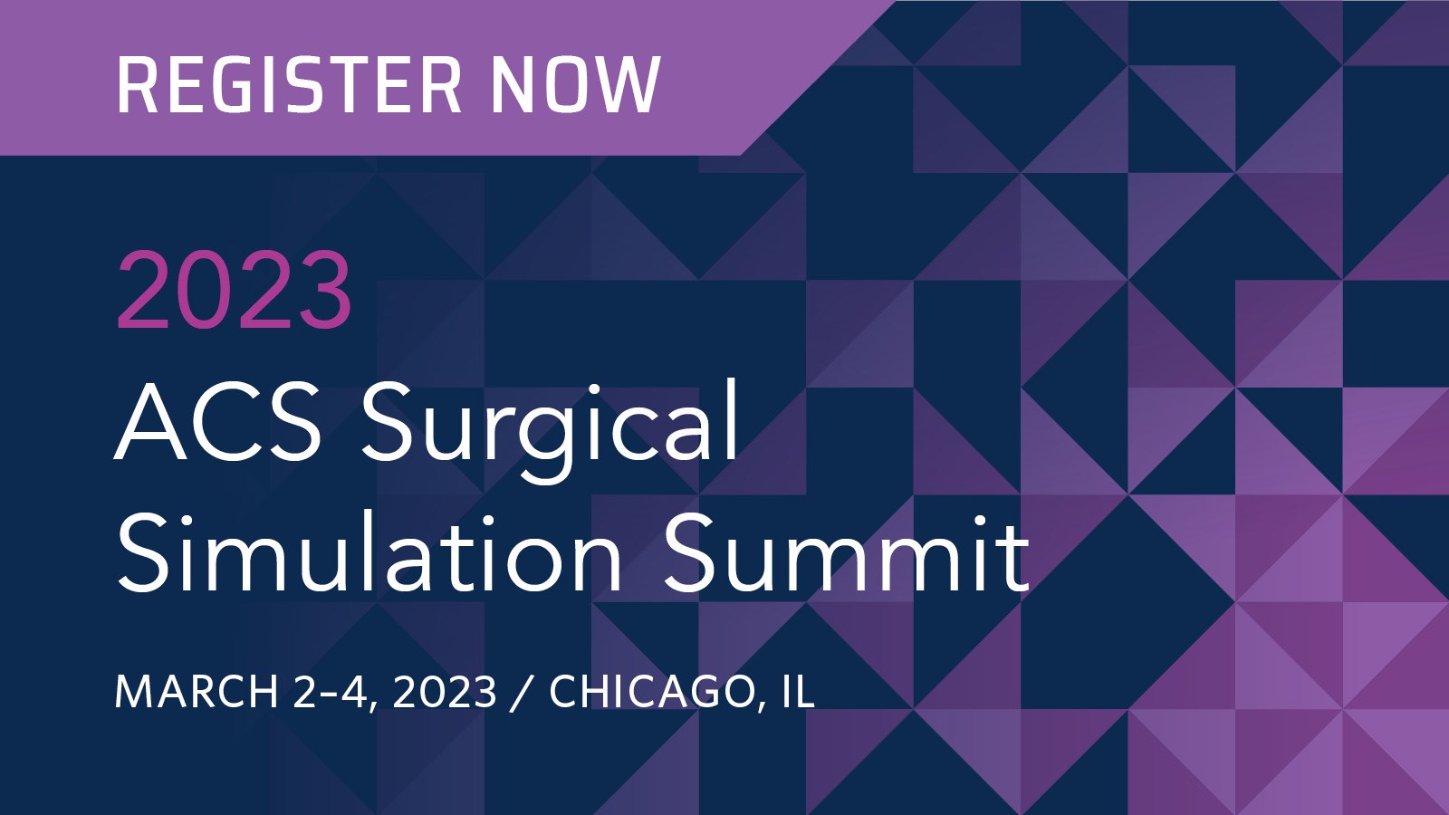 Register Today for ACS Surgical Simulation Summit ACS