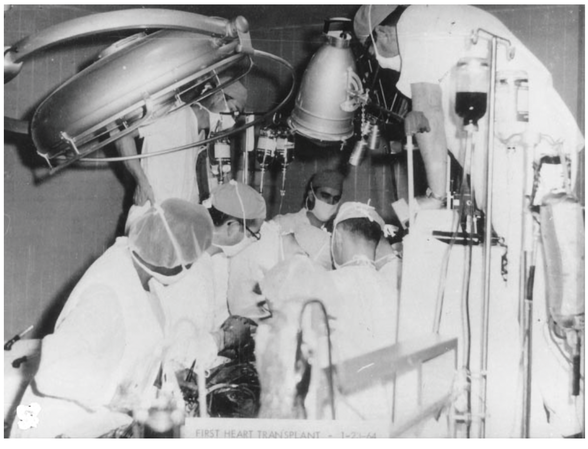 The first cardiac xenograft was performed by Dr. James Hardy in 1964.