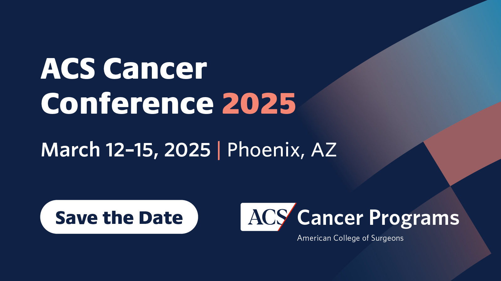 2025 ACS Cancer Conference ACS